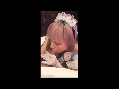 ❤️ Japanese Idol [mayuka], Franse diensmeisie kostuum, deel 1, blowjob en ruk af met lotion ❤️ Fok op af.bladesoul.top ❌